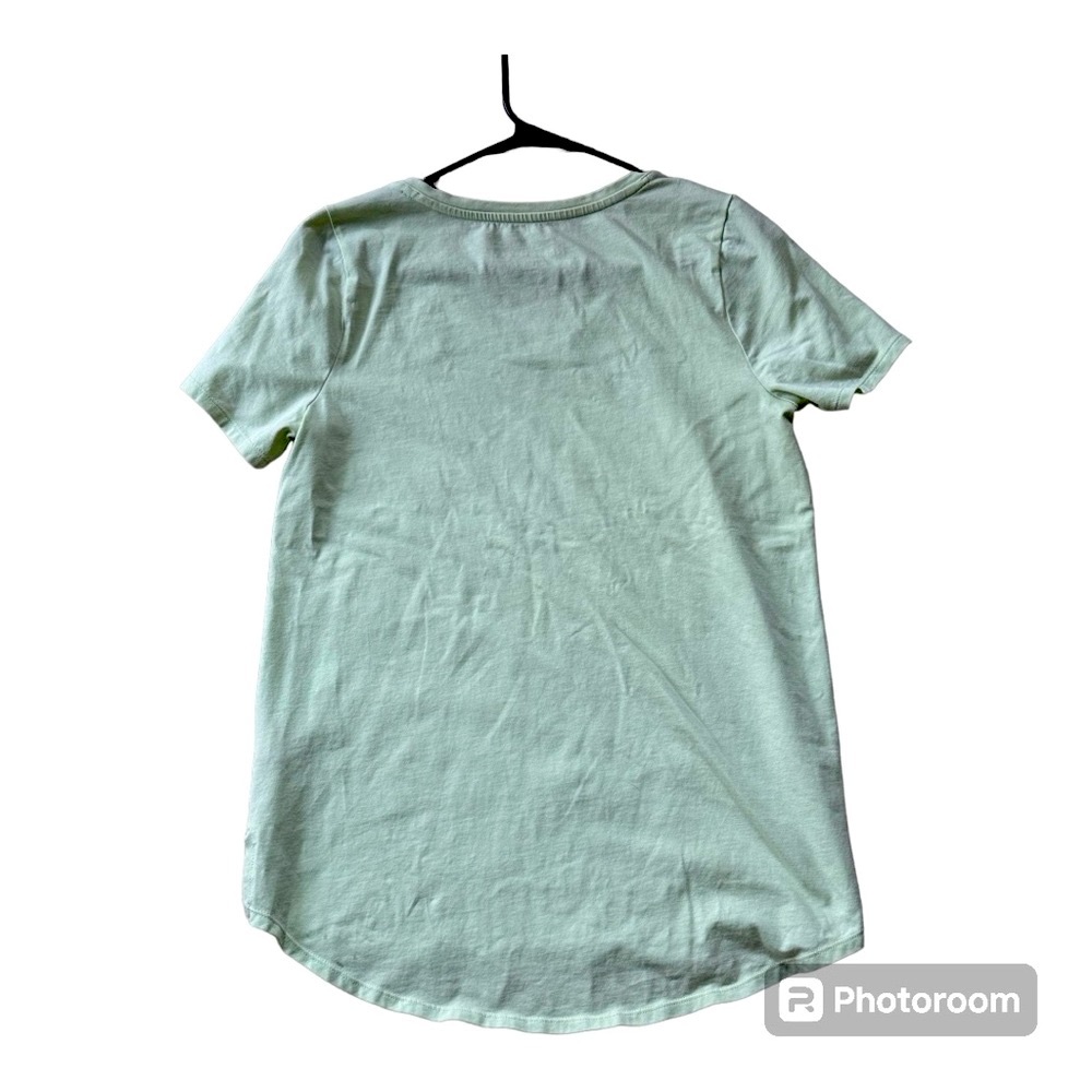 Soft Surroundings Isabel Pima Tunic Tee V-Neck Women's Size Medium. - Picture 5 of 5